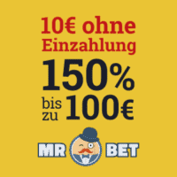 Mr Bet Casino – 10 Euro bei Registrierung!