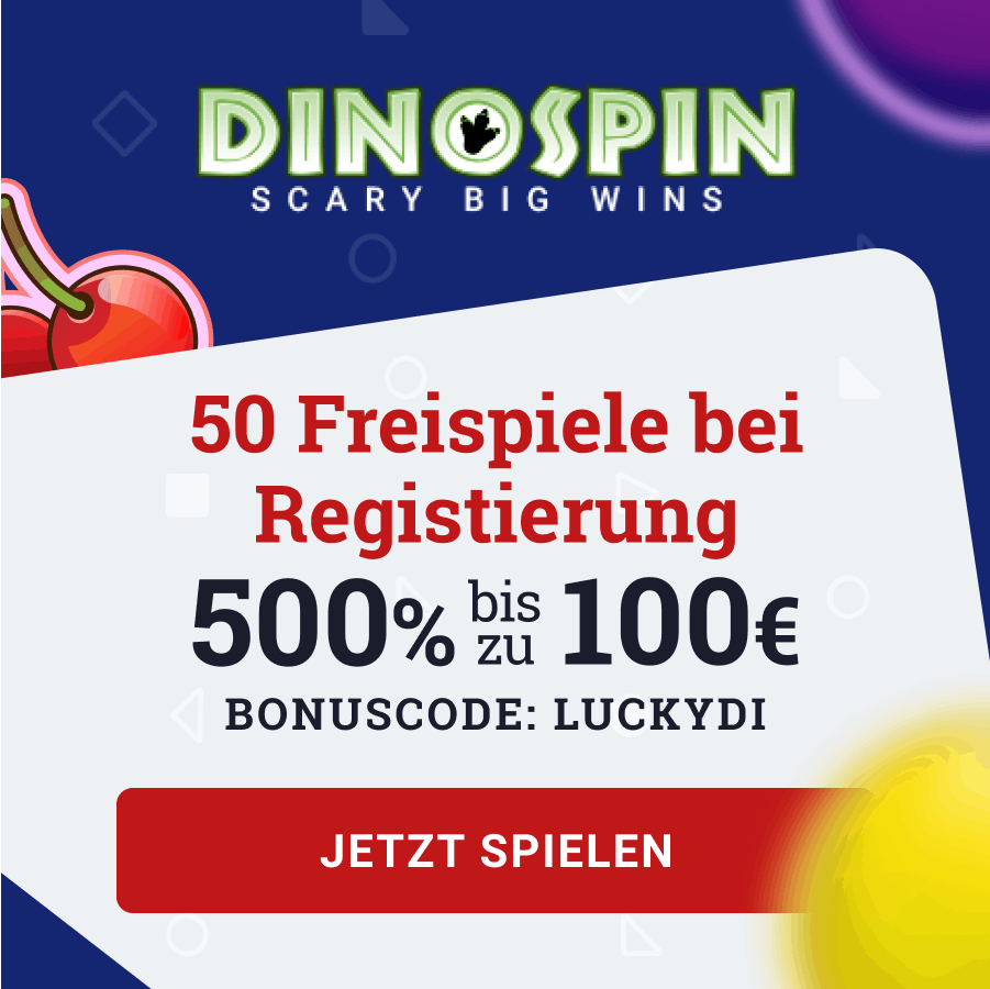 Dinospin Casino Bonus 